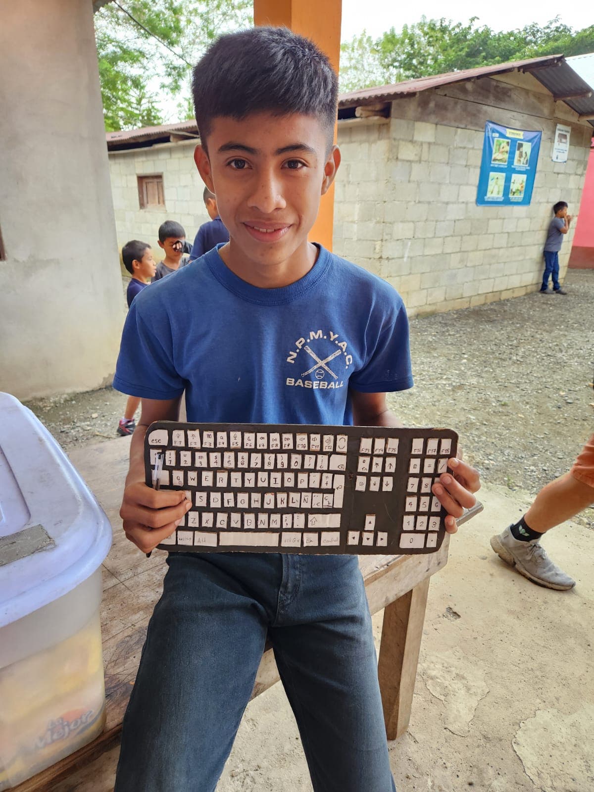 A student at a CCCG program in Guatemala